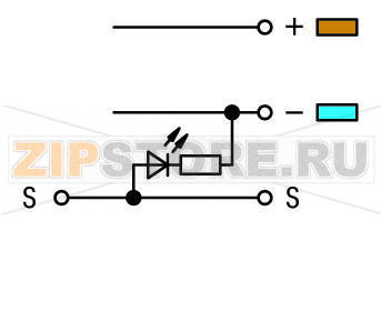 3-проводные клеммы с датчиком; красный светодиод; для датчиков PNP-переключения (положительного); с цветн. отверст. для ввода проводников; 2,5 мм; CAGE CLAMP®; 2,50 mm; серые Wago 280-560/281-434 Примечание:Terminating Aluminum ConductorsWAGO spring clamp terminal blocks are suitable for solid aluminum conductors up to 4 mm?/12 AWG if WAGO “Alu-Plus” Contact Paste is used for termination.“Alu-Plus” Contact Paste Advantages:Automatically destroys the oxide film during clamping.Prevents fresh oxidation at the clamping point.Prevents electrolytic corrosion between aluminum and copper conductors (in the same terminal block).Provides long-term protection against corrosion....