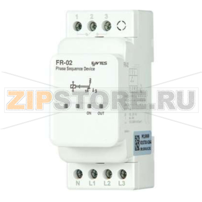 Реле контроля фаз 220 В/AC, PK28 Entes FR-02 