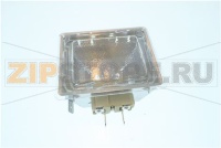 PORTALAMPDA RETTANGOLARE CON ALOGENA