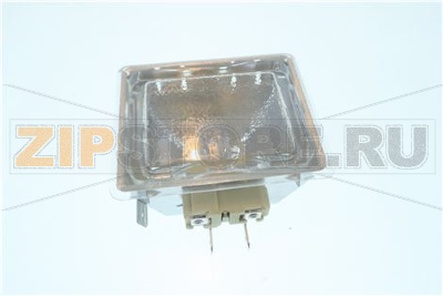 PORTALAMPDA RETTANGOLARE CON ALOGENA 