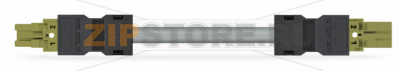 pre-assembled interconnecting cable; B2ca; Socket/plug; 2-pole; Cod. B; 1 m; 1,00 mm; light green Wago 771-8292/015-105 Protected against mismating and maintenance-freePush-in CAGE CLAMP® spring pressure connection technology allows solid conductors to be simply pushed into a unitTwo-wire connection per pole for loops or bridgesComponents can be clearly printed on and color-coded to meet custom requirements...