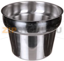 DIP POT, S/S 11 QUART ROUND 