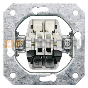 DELTA ВЫКЛЮЧАТЕЛЬ КОНТРОЛЯ ЖАЛЮЗИ ЭЛЕКТРО-МЕХАНИЧ. ЧАСТЬ ДЛЯ МОНТАЖА ПОД ШТУКАТУРКУ 10А 250В С МЕХАНИЧЕСКОЙ БЛОКИРОВКОЙ Siemens 5TA2154 