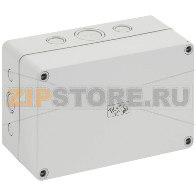 Корпус 180x110x84 мм, материал: полистирол, серый, 1 шт Spelsberg TK PS 1811-8f-m 