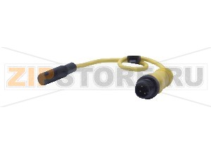 Индуктивный датчик Inductive sensor NMB1,5-8GM35-E2-C-FE-150MM-V1 Pepperl+Fuchs General specificationsSwitching functionNormally open (NO)Output typePNPRated operating distance1.5 mmInstallationflush in mild steelOutput polarityDCAssured operating distance0 ... 1.215 mmActuating elementFerrous targetsReduction factor rAl 0Reduction factor rCu 0Reduction factor r304 0.4 - 0.7Reduction factor rSt37 1Reduction factor rBrass 0Nominal ratingsOperating voltage10 ... 30 V DCSwitching frequency0 ... 5 HzHysteresis5 ... 15  typ. 10  %Reverse polarity protectionreverse polarity protectedShort-circuit protectionpulsingVoltage drop&le 2 VOperating current0 ... 100 mACurrent consumption&le 10 mAOff-state current&le 10 &microASwitching state indicatorLED, redMag. Field strength, AC fields250 mTMag. Field strength, DC fields250 mTApprovals and certificatesUL approvalcULus Listed, General PurposeCSA approvalcCSAus Listed, General PurposeCCC approvalCCC approval / marking not required for products rated &le36 VAmbient conditionsAmbient temperature-25 ... 75 °C (-13 ... 167 °F)Mechanical specificationsConnection typeCable connector M12 x 1 , 3-pin with PVC Cable, 150 mmCore cross-section0.14 mm2Housing materialXylan  coated - Stainless steel 1.4305 / AISI 303Sensing faceXylan  coated - Stainless steel 1.4305 / AISI 303Housing diameter8 mmDegree of protectionIP67