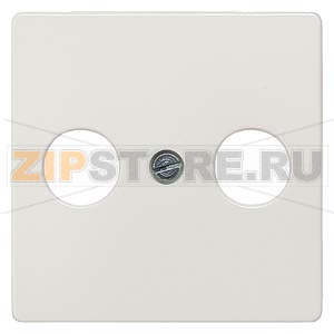 DELTA I-SYSTEM ТИТАНОВО-БЕЛЫЙ КРЫШКА РОЗЕТКИ ДЛЯ RF/TV/SAT 55X55MM 2 ОТВЕРСТИЯ Siemens 5TG2561 