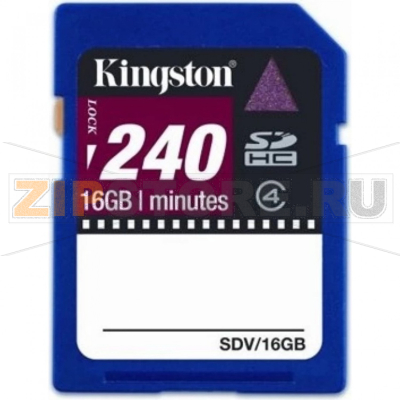 Карта памяти 16 Гб Kingston SDV-16GB 