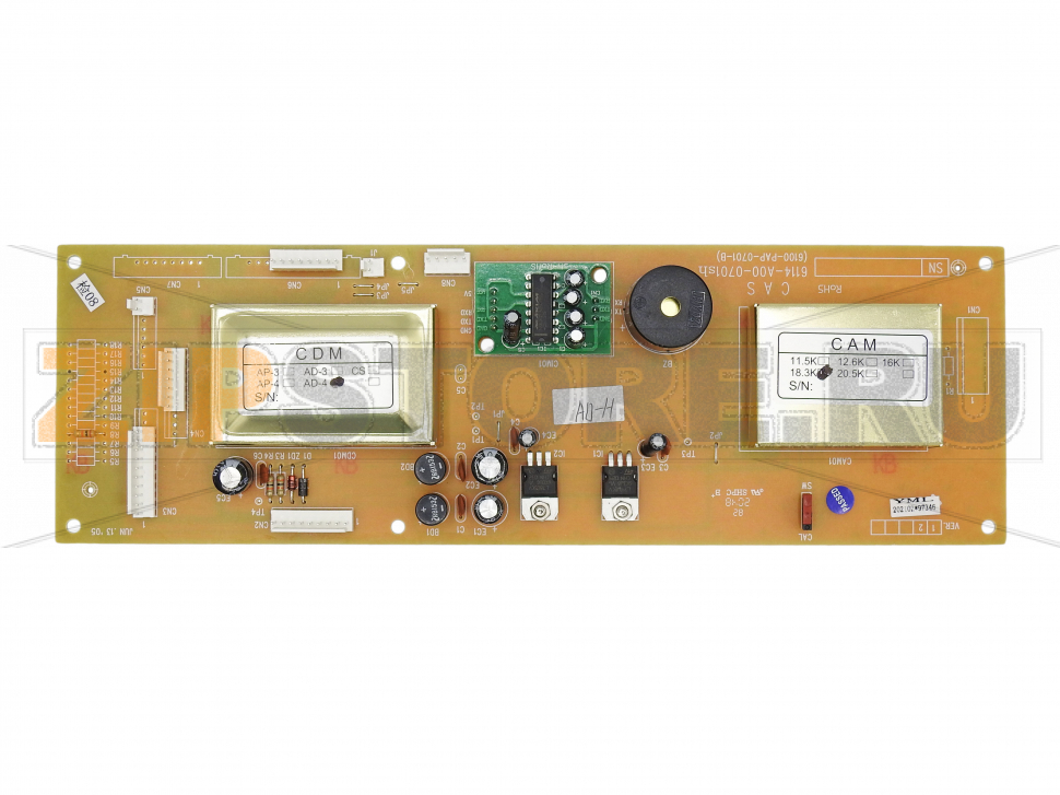 Главная плата для весов CAS AD-H (MAIN PCB ASSY AD-H) Материнская плата (главная плата логики, системная плата) для весов CAS AD-H (MAIN PCB ASSY AD-H). Плата подходит для следующих модификаций весов CAS: AD-10H, AD-20H, AD-5H