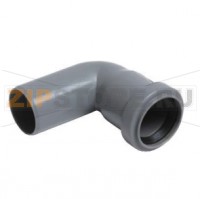 HT-elbow DN 40,87° mobile oven rack drain, from 9706 Rational