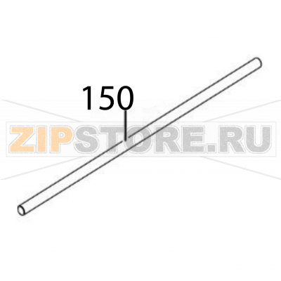 Shaft (head base) Sato CL6NX Plus Shaft (head base) Sato CL6NX PlusЗапчасть на деталировке под номером: 150Название запчасти на английском языке: Shaft (head base) Sato CL6NX Plus.