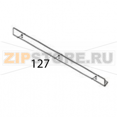 Cutter guide (A) Sato SG112-ex Cutter guide (A) Sato SG112-exЗапчасть на деталировке под номером: 127Название запчасти на английском языке: Cutter guide (A) Sato SG112-ex.
