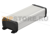 Корпус закрытый, 80x42x200 мм, с пластмассовыми крышками Bopla ELP 840-0200 DW