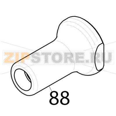 Nut for handle hook Piron P920RXS Nut for handle hook Piron P920RXSЗапчасть на деталировке под номером: 88