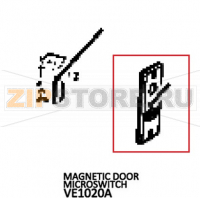 Magnetic door microswitch Unox XB 893