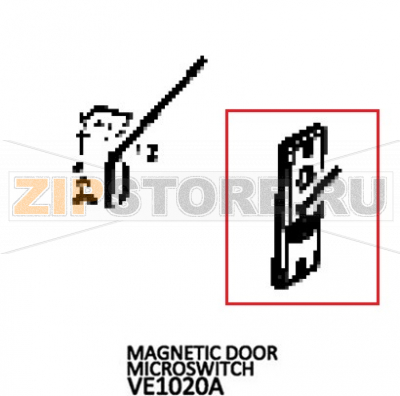 Magnetic door microswitch Unox XB 893 Magnetic door microswitch Unox XB 893Запчасть на деталировке под номером: 129Название запчасти на английском языке: Magnetic door microswitch Unox XB 893