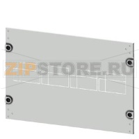 SIVACON S4 Masking frame SENTRON 3VA 3VA10 (up to 100 A) 4-pole Upright mounting position Fixed mounting, Plug-in socket Number of switches 4 Height 350 mm Width 600 mm Siemens 8PQ2035-6BA27