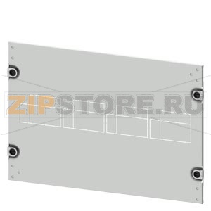 SIVACON S4 Masking frame SENTRON 3VA 3VA10 (up to 100 A) 4-pole Upright mounting position Fixed mounting, Plug-in socket Number of switches 4 Height 350 mm Width 600 mm Siemens 8PQ2035-6BA27 