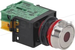 PUSH-BUTTON STOP RED 16A 250V 