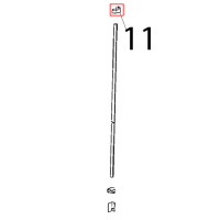 Supporto inf barra LED Unox XVC 1005EP