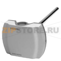 QAE2120.010 - Погружной датчик температуры 100 мм LG-Ni 1000 с защитной гильзой Siemens QAE2120.010