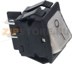 2-Х ПОЛЮСНЫЙ КНОПОЧНЫЙ ПЕРЕКЛЮЧАТЕЛЬ, БЕЛЫЙ, 16 А, 250 В 