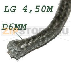 TRESSE NOIRE D 6 4,50 M 