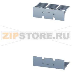 terminal cover plug-in and draw-out technology accessory for: circuit breaker, 3-pole 3VA6 400/600 Siemens 3VA9343-0KB01 
