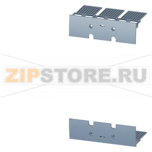 terminal cover plug-in and draw-out technology accessory for: circuit breaker, 3-pole 3VA6 400/600 Siemens 3VA9343-0KB01 