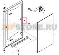 Kit for adjusting door gasket P3 CONVOTHERM OES 10.10   