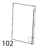 Dynamic external right side panel Unox XB 895