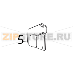 Platen holder L Toshiba TEC B-852-TS12-CN Platen holder L Toshiba TEC B-852-TS12-CNЗапчасть на деталировке под номером: 5