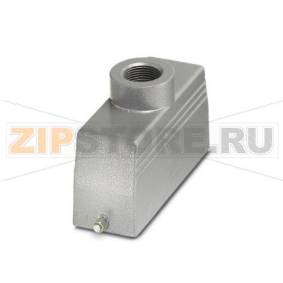 Корпус с кабельным сальником Phoenix Contact HC-B 24-TFL-56/O1PG21G крепление производится одной защелкой, высота 56 мм, без резьбового соединения, 1x Pg21, прямое подключение кабеля.Минимальный заказ: 10 шт.Упаковка: 10 шт.