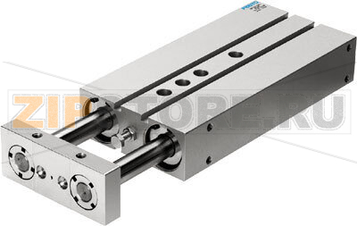 Пневмоцилиндр двухпоршневой Festo DPZ-20-25-P-A-KF 