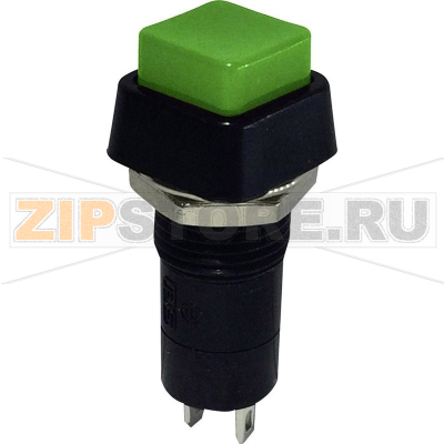 Кнопка 250 В/AC, 1.5 А, 1 x выкл/вкл, с фиксацией, 1 шт TRU Components TC-R13-23B-05DGN 
