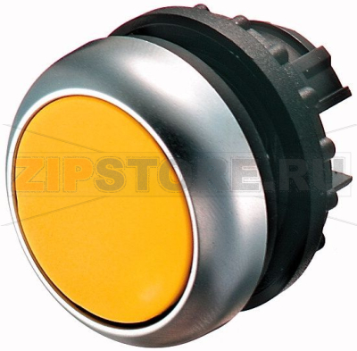 Головка кнопки без фиксации, желтая Eaton M22-D-Y 