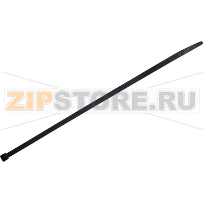 Стяжки кабельные 450 мм, черные, 100 шт TRU Components 1578090 