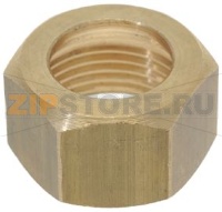 NUT BRASS ø 14 mm