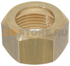 NUT BRASS ø 14 mm 