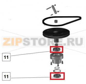 Cuscinetto 6008 2RS Sigma SPM 30                 Cuscinetto 6008 2RS SPM 30Запчасть на сборочном чертеже под номером: 11Название запчасти Sigma на итальянском языке: Cuscinetto 6008 2RS SPM 30