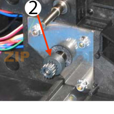 Motor, stepper and cable Zebra P310C Motor, stepper and cable Zebra P310CЗапчасть на деталировке под номером: 2