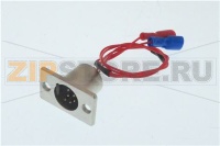 CNT DA PANNELLO  6 POLI XLR CON FLANGIA