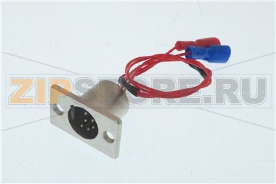 CNT DA PANNELLO  6 POLI XLR CON FLANGIA 