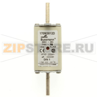 Предохранитель, 100 A, AC 690 В, 200 кА, DIN 1, aR, DIN, IEC Eaton FUSE 100A 690V aR DIN 1 HSDNH
