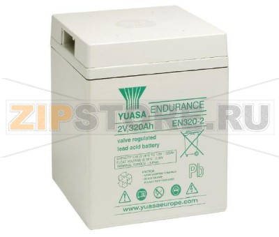 YUASA EN320-2 Необслуживаемый герметизированный AGM аккумулятор YUASA EN320-2 Характеристики: Напряжение - 2 В; Емкость - 320 Ач; Габариты: длина 206 мм, ширина 210 мм, высота 240 мм, вес: 24 кг