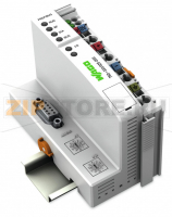 Каплер полевой шины PROFIBUS DP; 2-е поколение; 12 МБд; Внешняя температура; светло-серые Wago 750-333/025-000