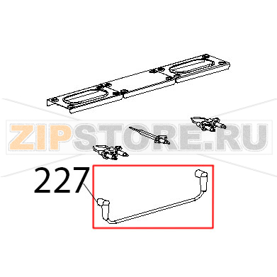 Cavo carbonio HV accensione Unox XBC 815G Cavo carbonio HV accensione Unox XBC 815GЗапчасть на деталировке под номером: 227