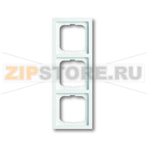 Рамка трехместная, альпийский белый ABB 2CKA001754A4502 