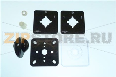 Knebel mit Blende 0 1 schwarz L 52mm B 5 