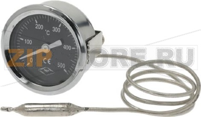 ТЕЛЕТЕРМОМЕТР ЧЕРНЫЙ Ø 60 ММ 0-500°C 