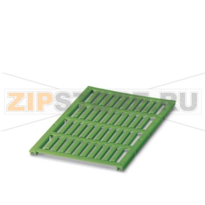 Маркировка для проводов Phoenix Contact UC-WMCO 1,6 (21X3) GN Пластина, зеленый, без маркировки, маркируется с помощью: Bluemark, Plotter, BLUEMARK CLED, Тип монтажа: Надевание, Диаметр кабеля: 1,3-1,6 мм, Размер маркировочного поля: 21 х 3 мм.Минимальный заказ: 10 шт.Упаковка: 10 шт.